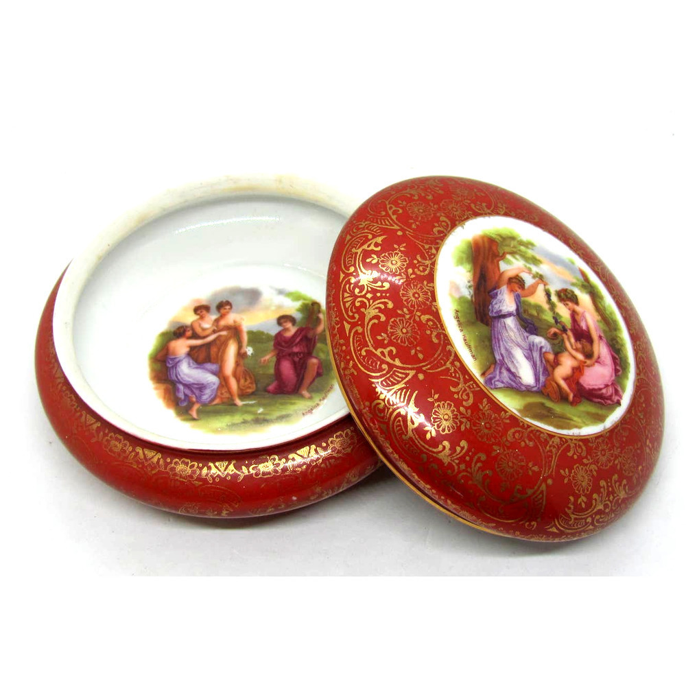 Angelica Kauffman Epiag Czechoslovakian China Dish